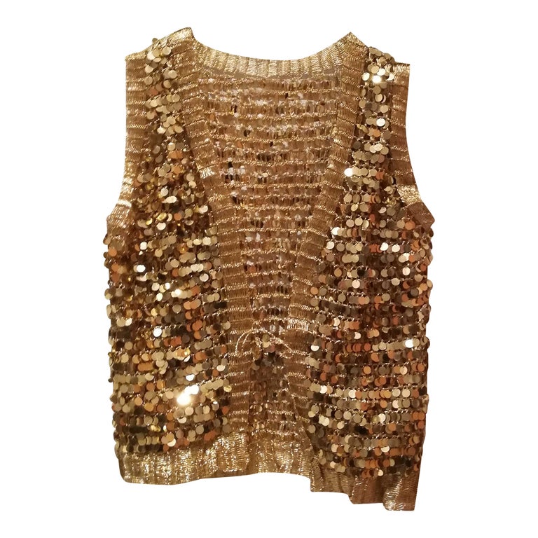 Gilet sequin femme store