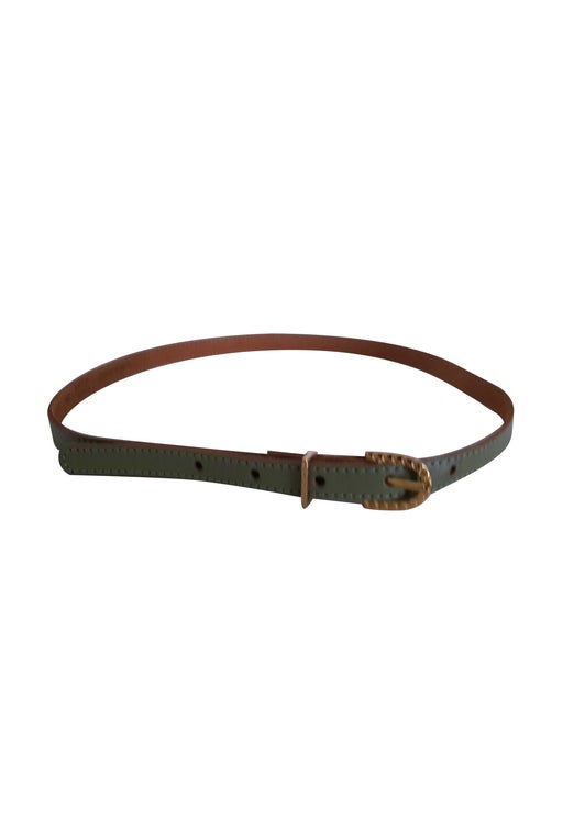 Leather belt