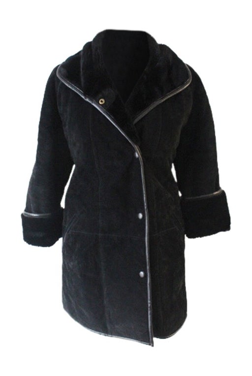 Sheepskin coat