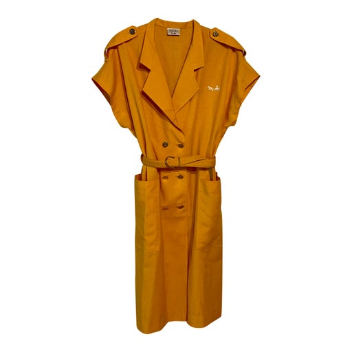 Robe moutarde