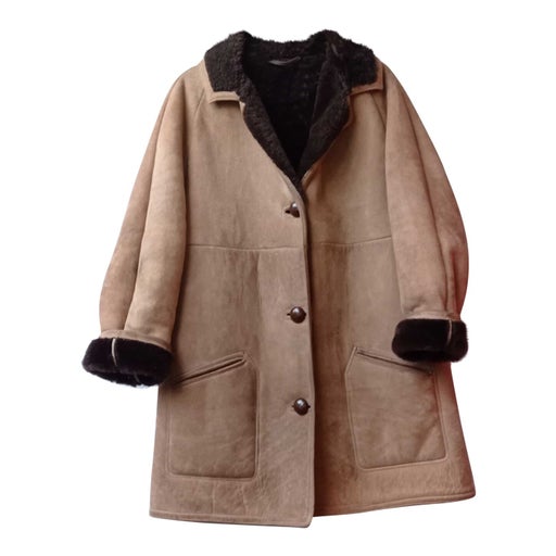 Sheepskin coat