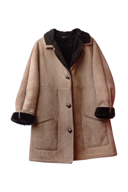 Sheepskin coat