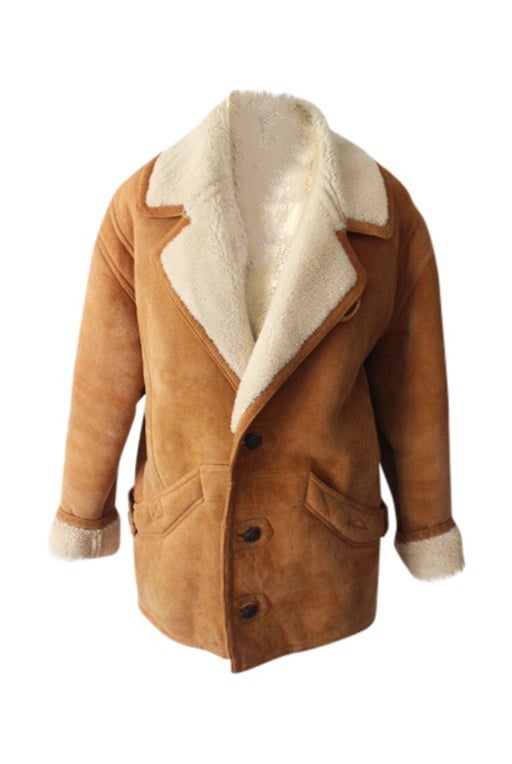 Sheepskin coat