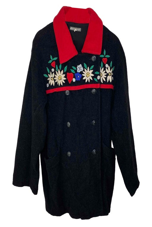 Embroidered coat