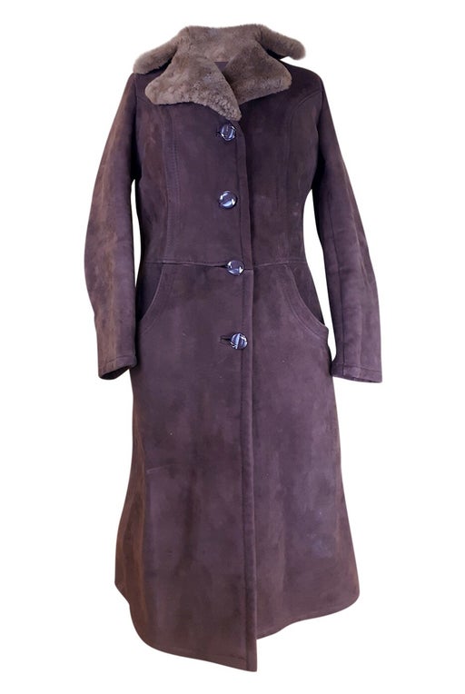 Sheepskin coat