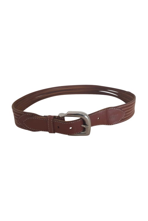 Leather belt