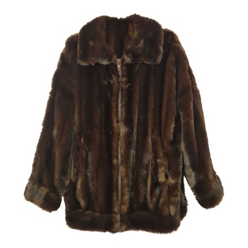 Faux fur coat