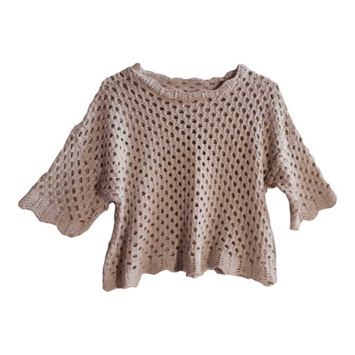 Knit crop top