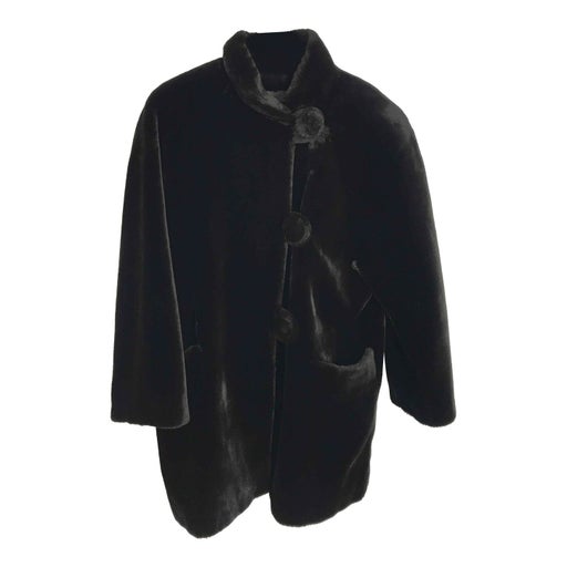 Faux fur coat