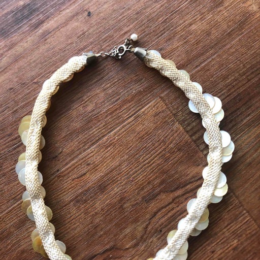 mother-of-pearl necklace