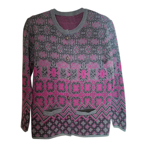 Geometric cardigan