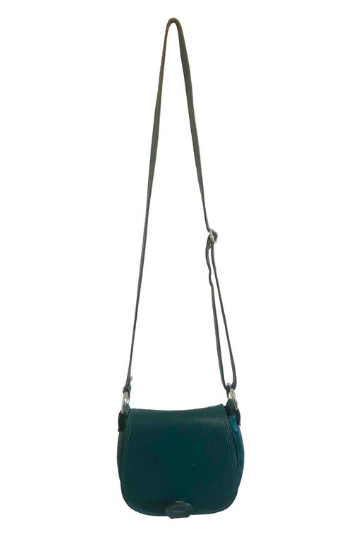 Leather shoulder bag