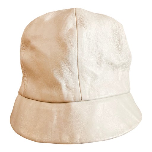 Casquette en cuir 