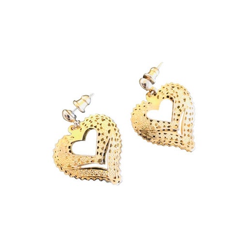 Boucles d’oreilles coeurs