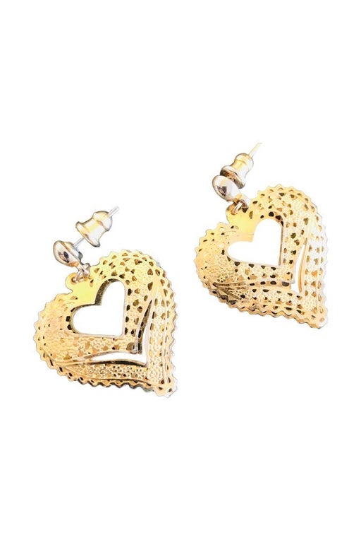 heart earrings