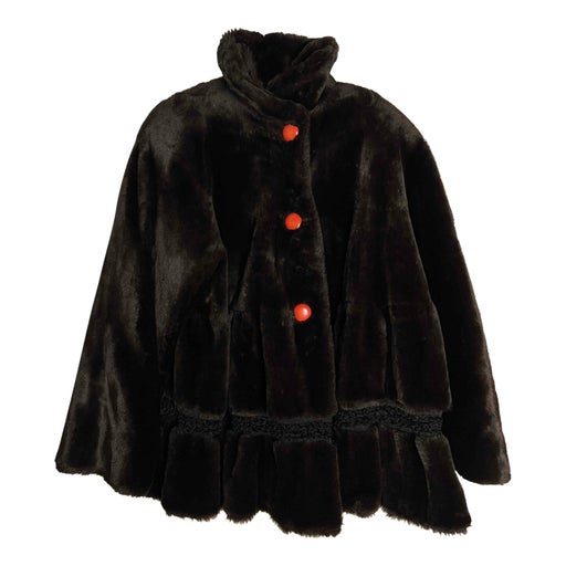 Faux fur coat