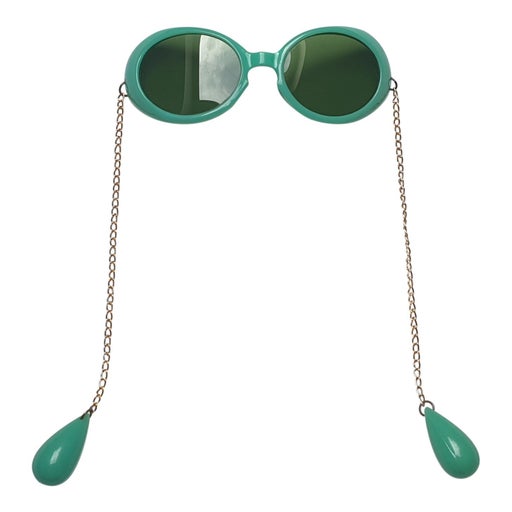Lunettes de soleil vertes