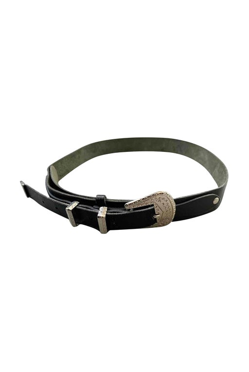 Leather belt