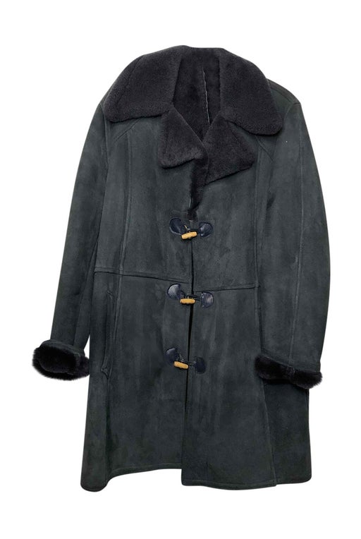 Manteau en peau lainée 