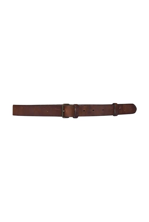 Leather belt