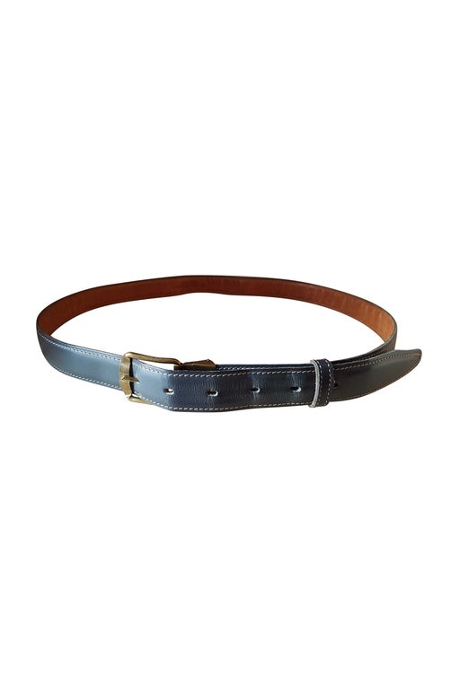 Leather belt