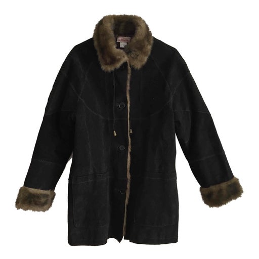 Suede coat
