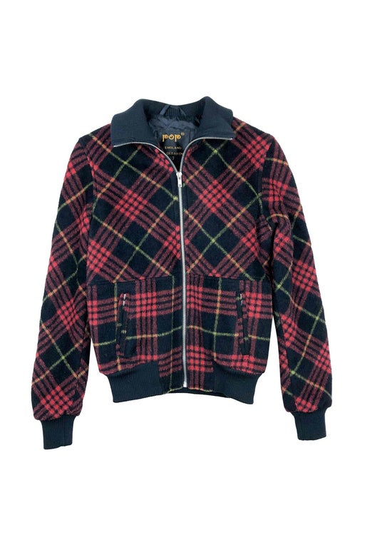 Blouson tartan