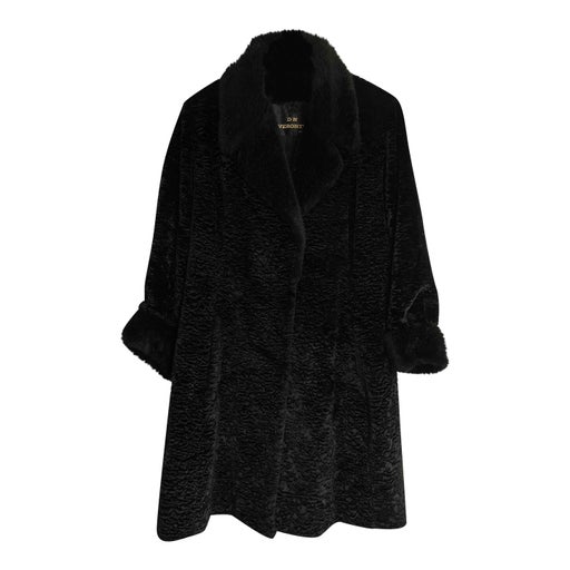 Faux fur coat