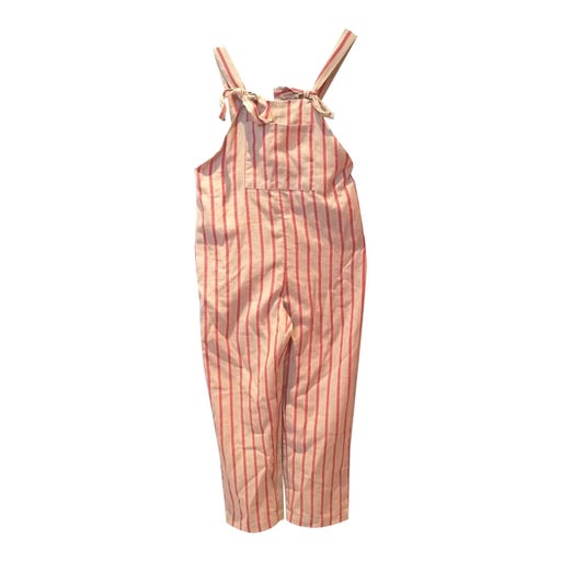 Striped dungarees