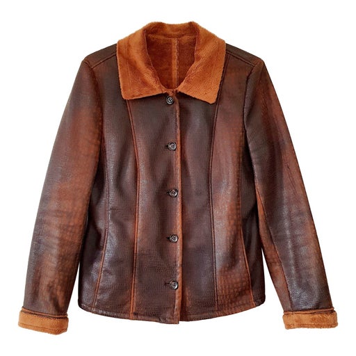 Faux fur coat