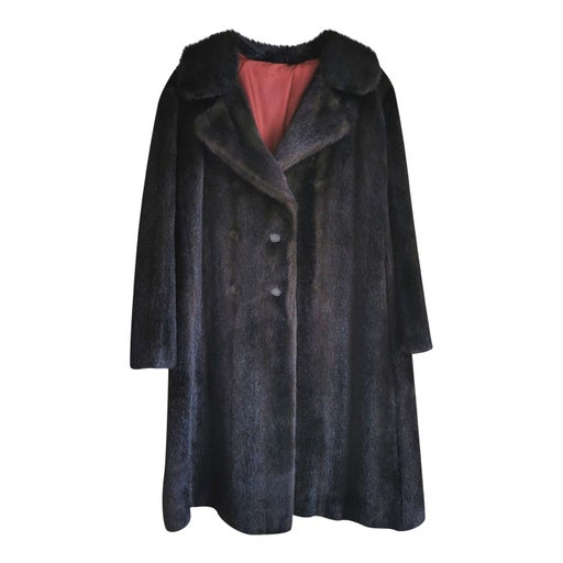 Faux fur coat
