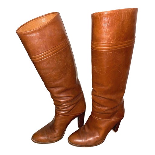 Bottes en cuir