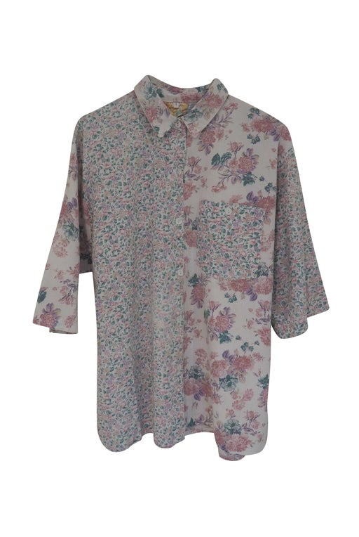 Chemise à fleurs