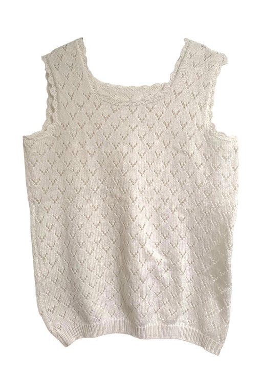 Open knit top