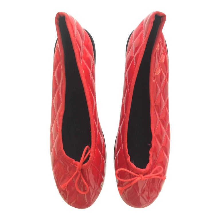 Ballerines vernies