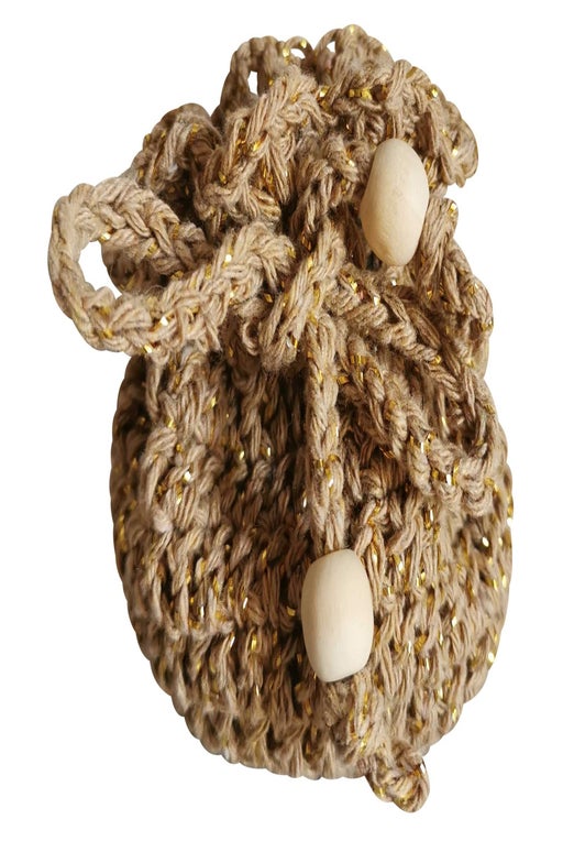 Crochet coin purse