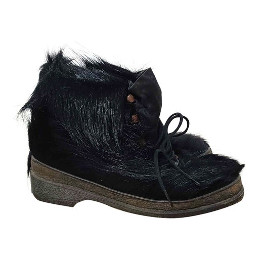 Bottines en fourrure