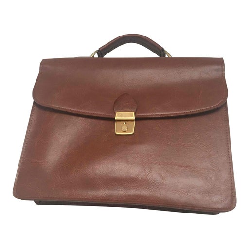 Leather satchel