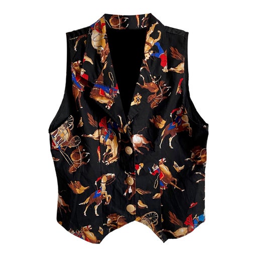 Patterned vest