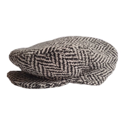 Casquette en tweed 