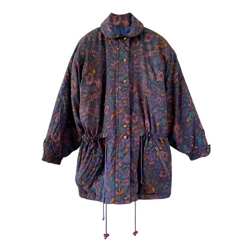 Floral parka