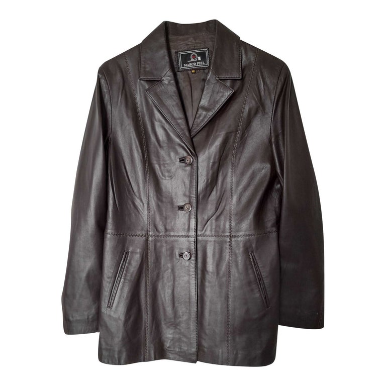 Blazer en cuir 