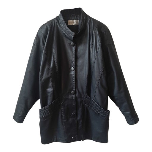 leather coat