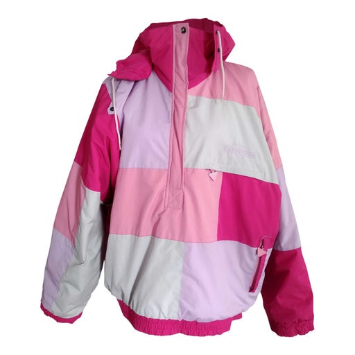 Pink ski jacket