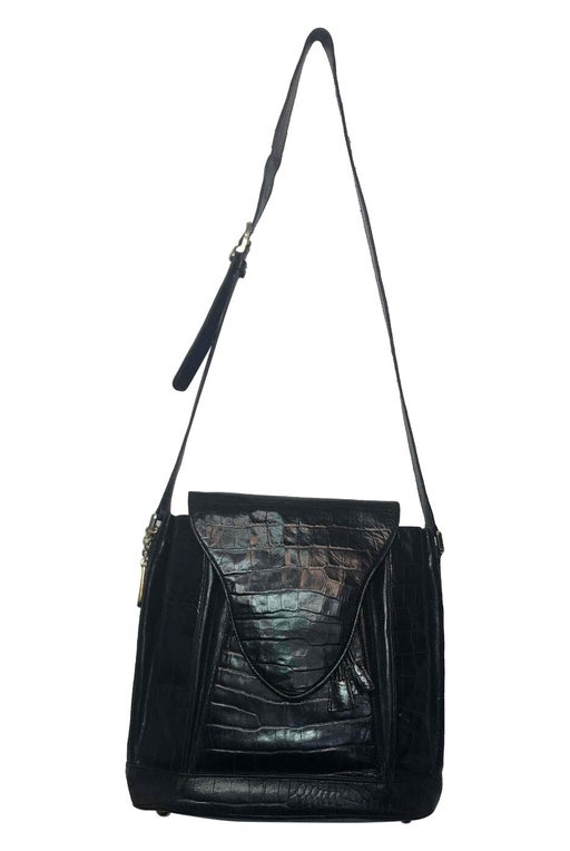 Lancel bag in exotic leather