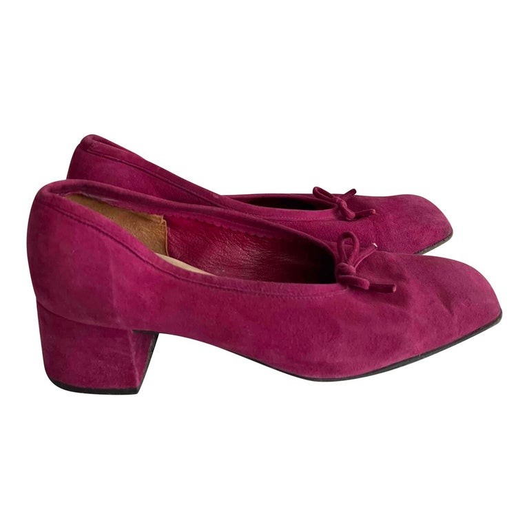 Ballerines en daim