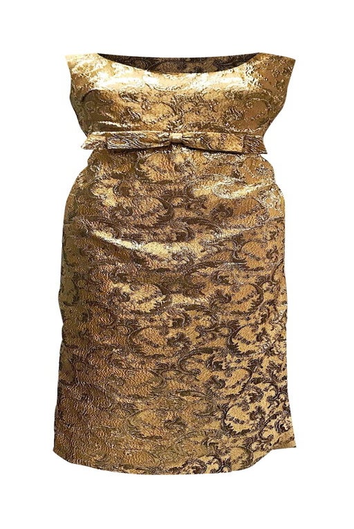 60's lurex dress