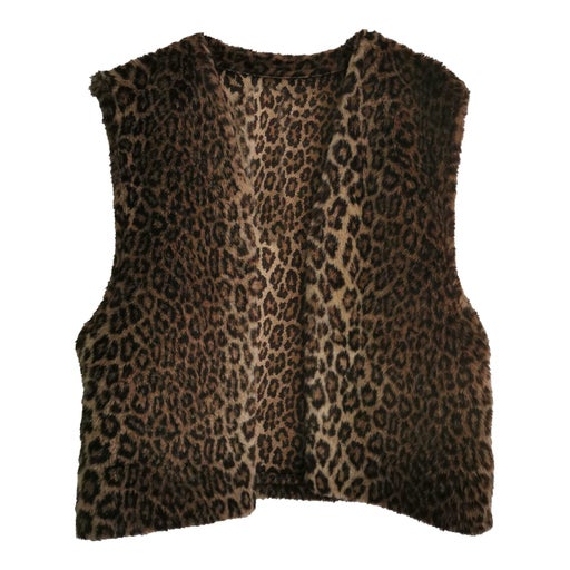 Leopard vest