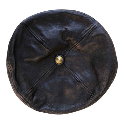 Casquette en cuir