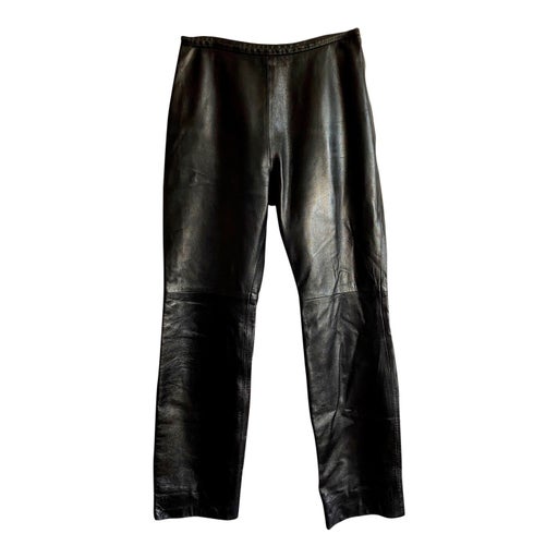 Leather trousers